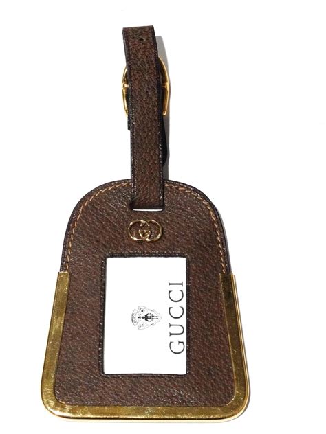 gucci luggage tags